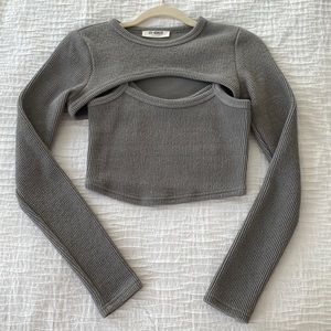 Two Piece Long Sleeve Top